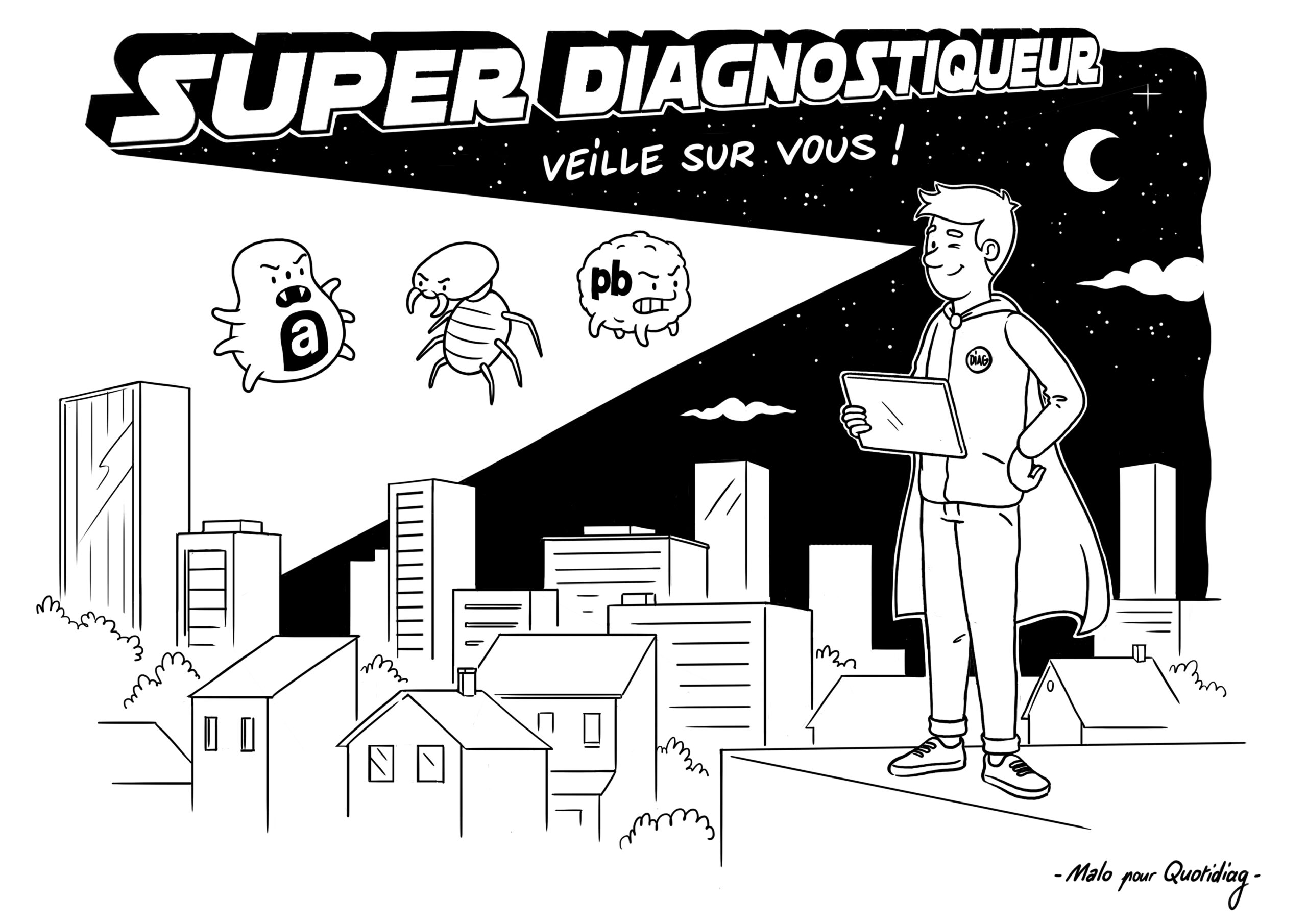 Personne ne les voit. Sauf lui